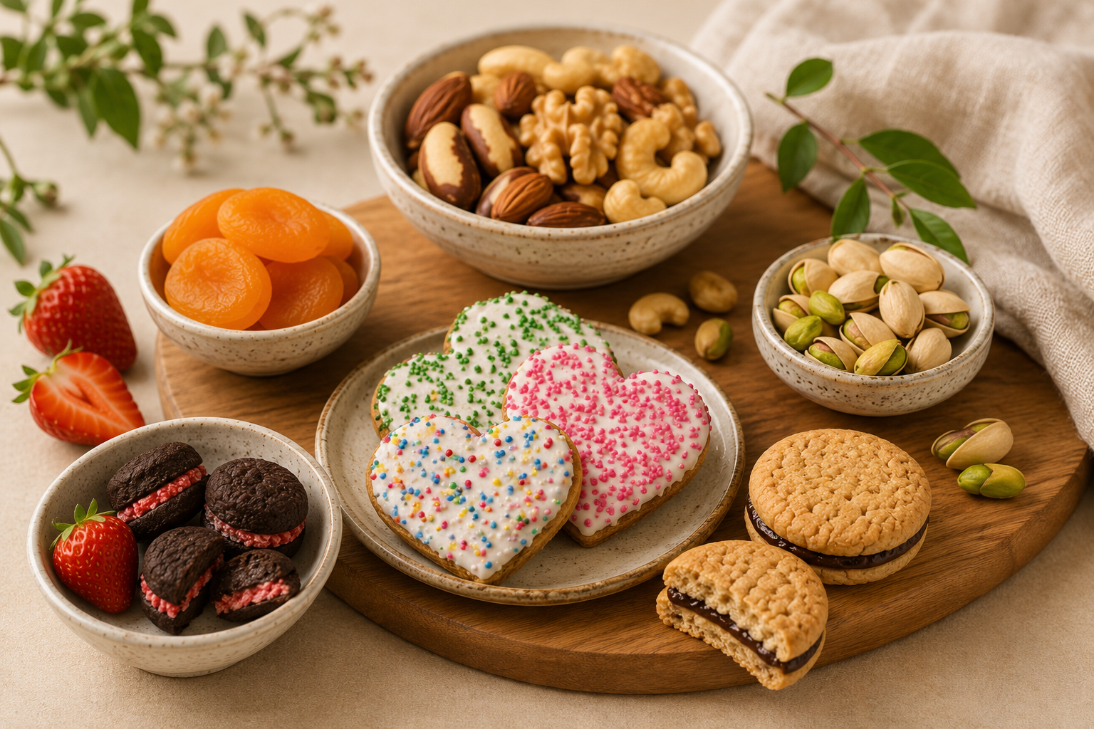 Castanhas e Snacks